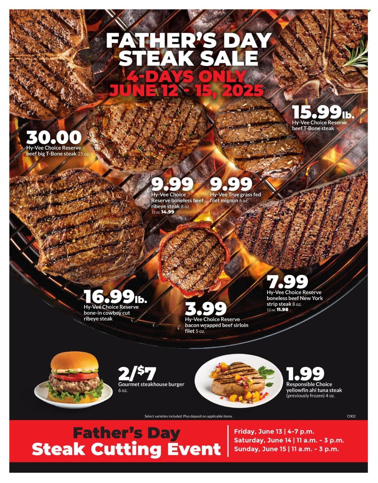 Hy-Vee ad - 06/12/2025 - 06/15/2025. Page 1