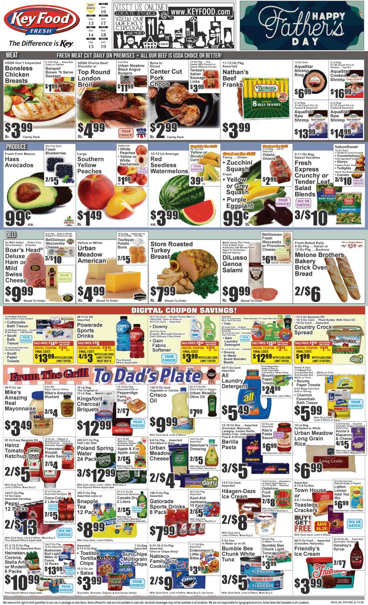 Key Food ad - 06/13/2025 - 06/19/2025. Page 1