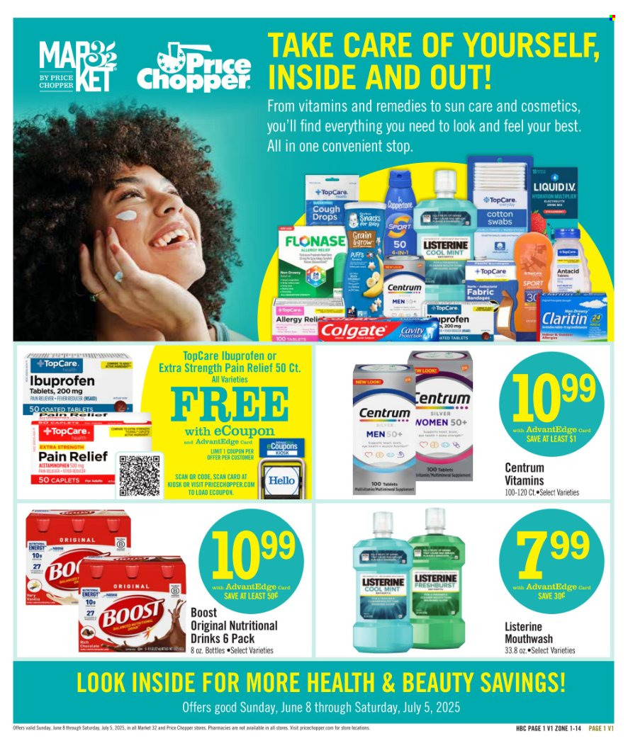 Price Chopper ad - 06/08/2025 - 07/05/2025. Page 1