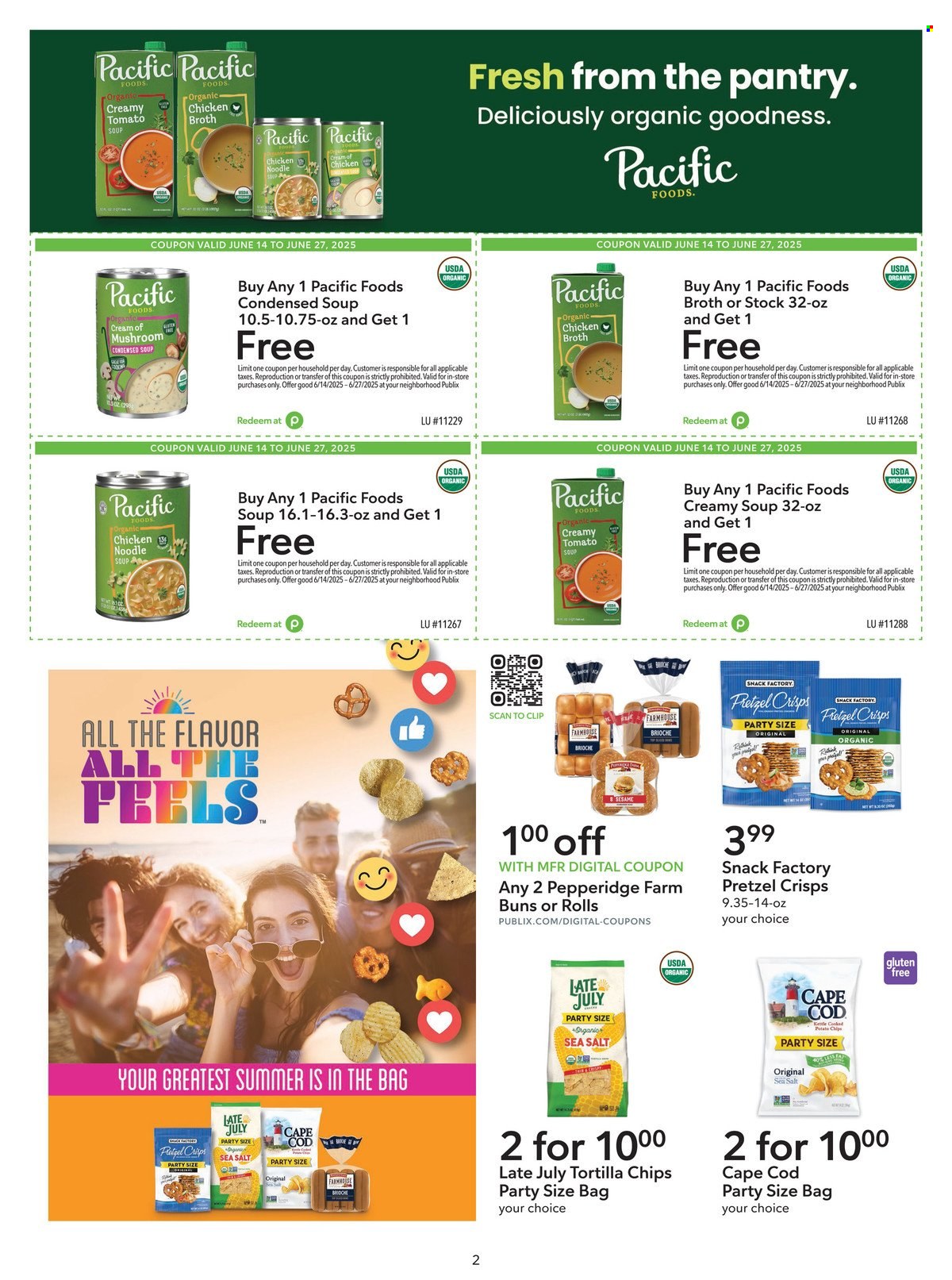 Publix ad - 06/14/2025 - 06/27/2025. Page 2