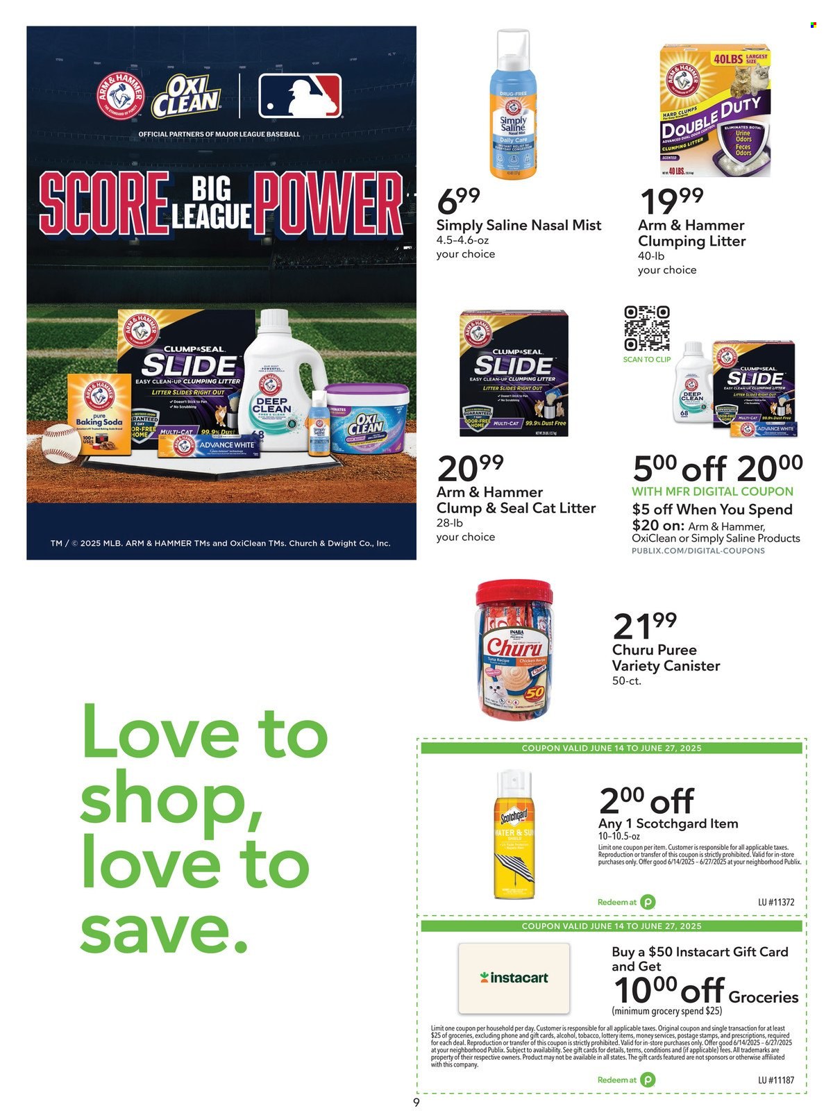 Publix ad - 06/14/2025 - 06/27/2025. Page 9
