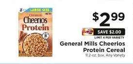 General Mills Cheerios Protein Cereal