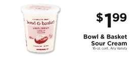 Bowl & Basket Sour Cream
