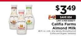 Califia Farms Almond Milk