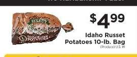 Idaho Russet Potatoes 10-lb. bag