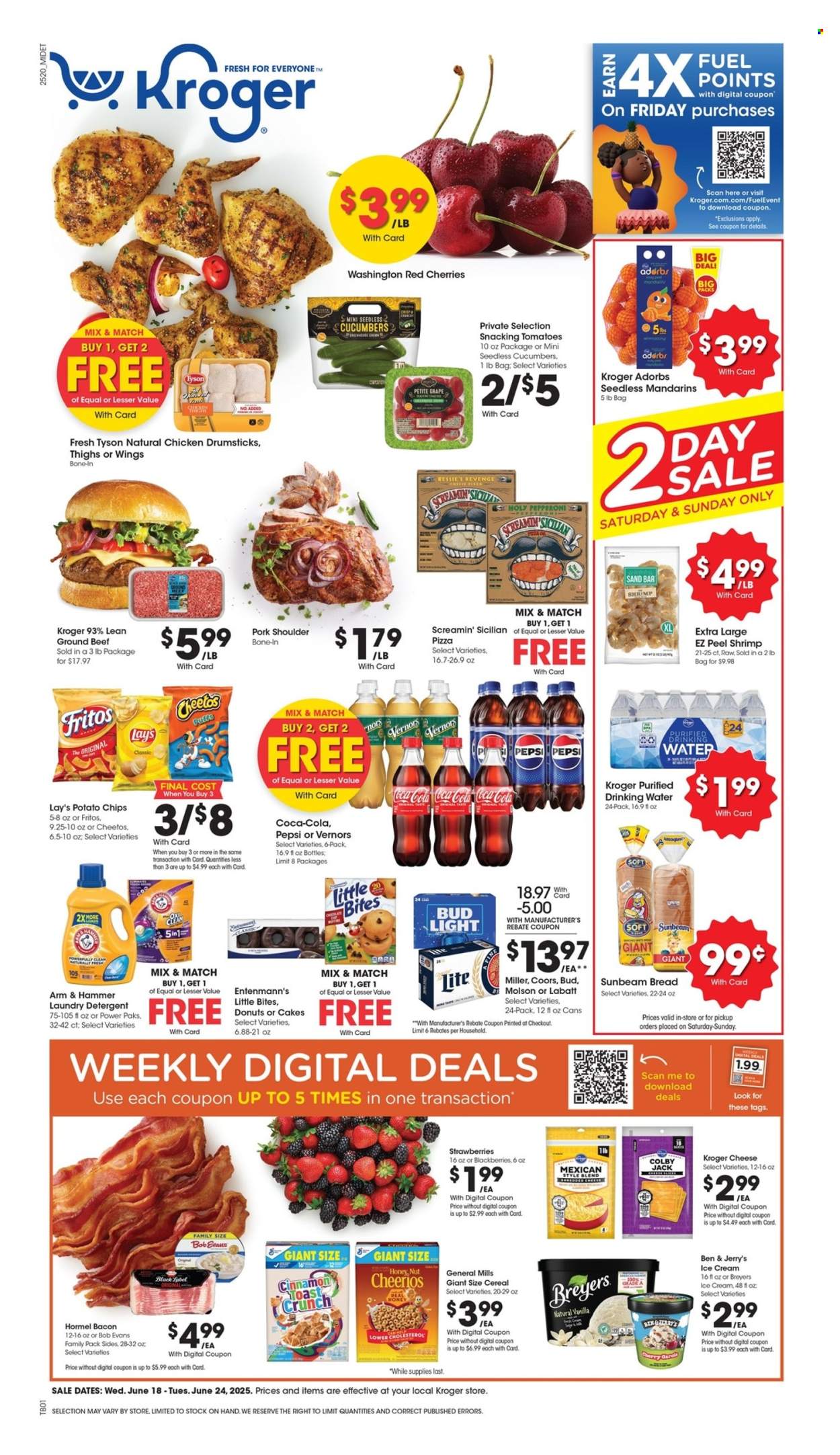 Kroger ad - 06/18/2025 - 06/24/2025. Page 1