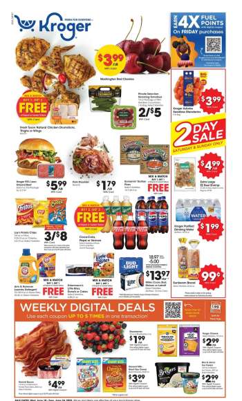 Kroger Flyer - 06/18/2025 - 06/24/2025.