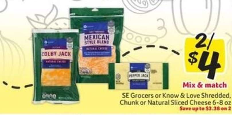 SE Grocers or Know & Love Cheese