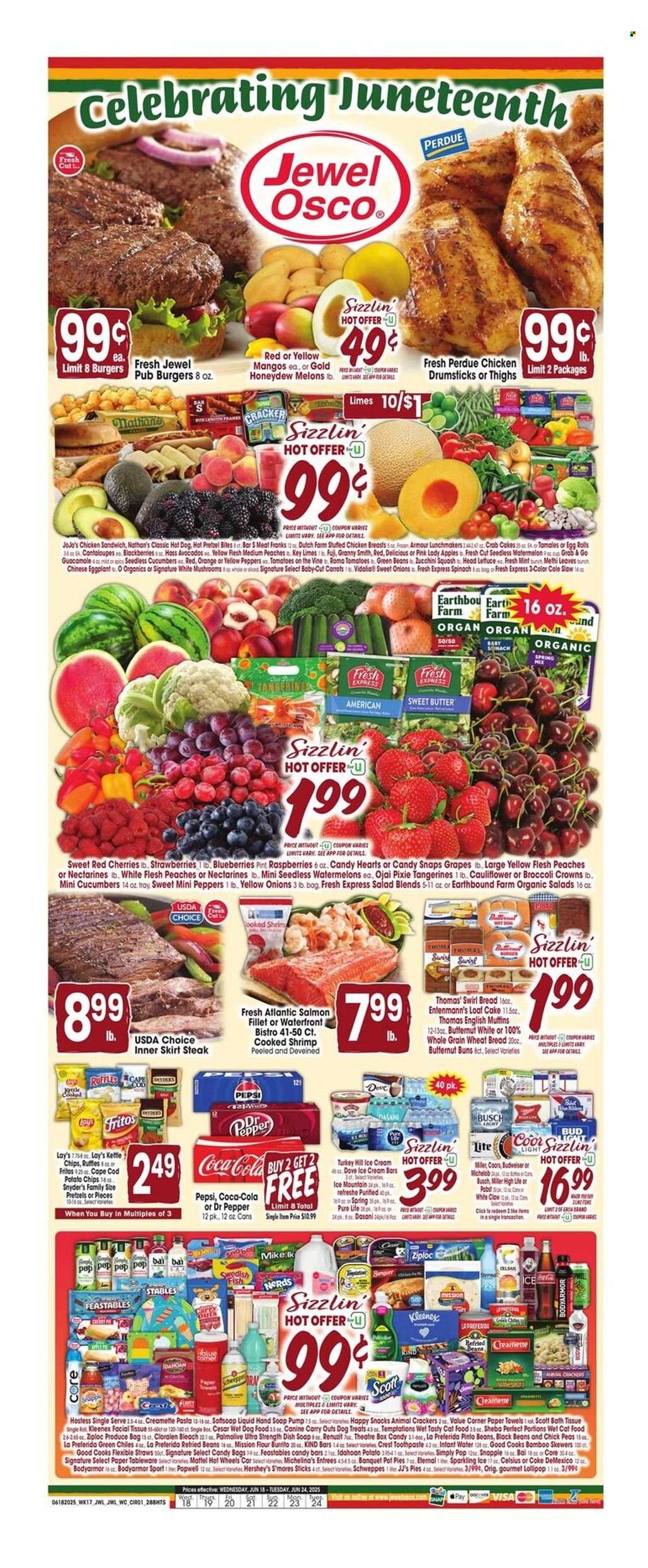 Jewel Osco ad - 06/18/2025 - 06/24/2025. Page 1