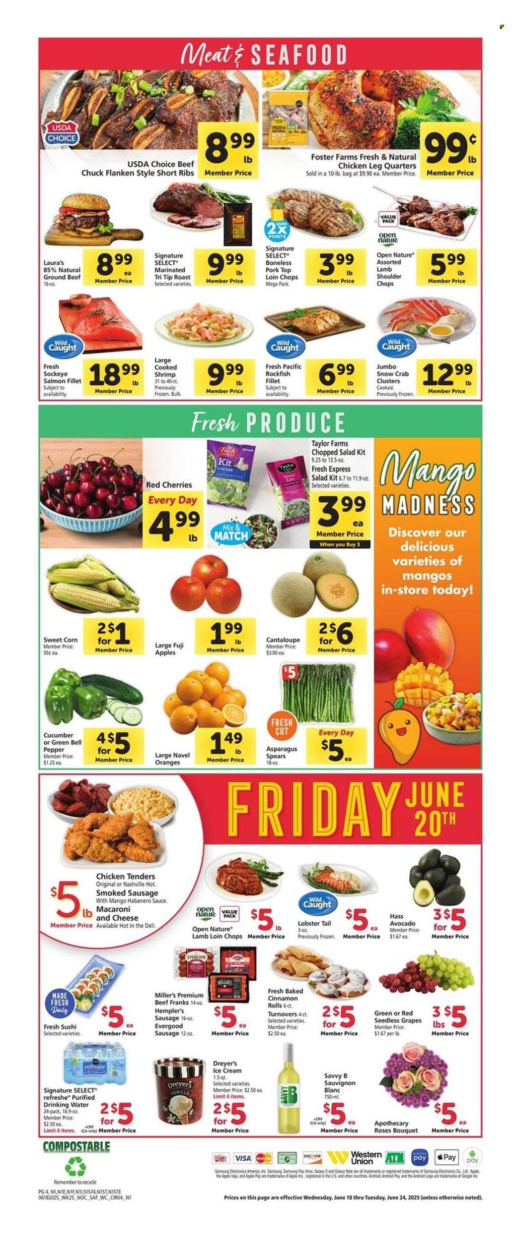 Safeway ad - 06/18/2025 - 06/24/2025. Page 4