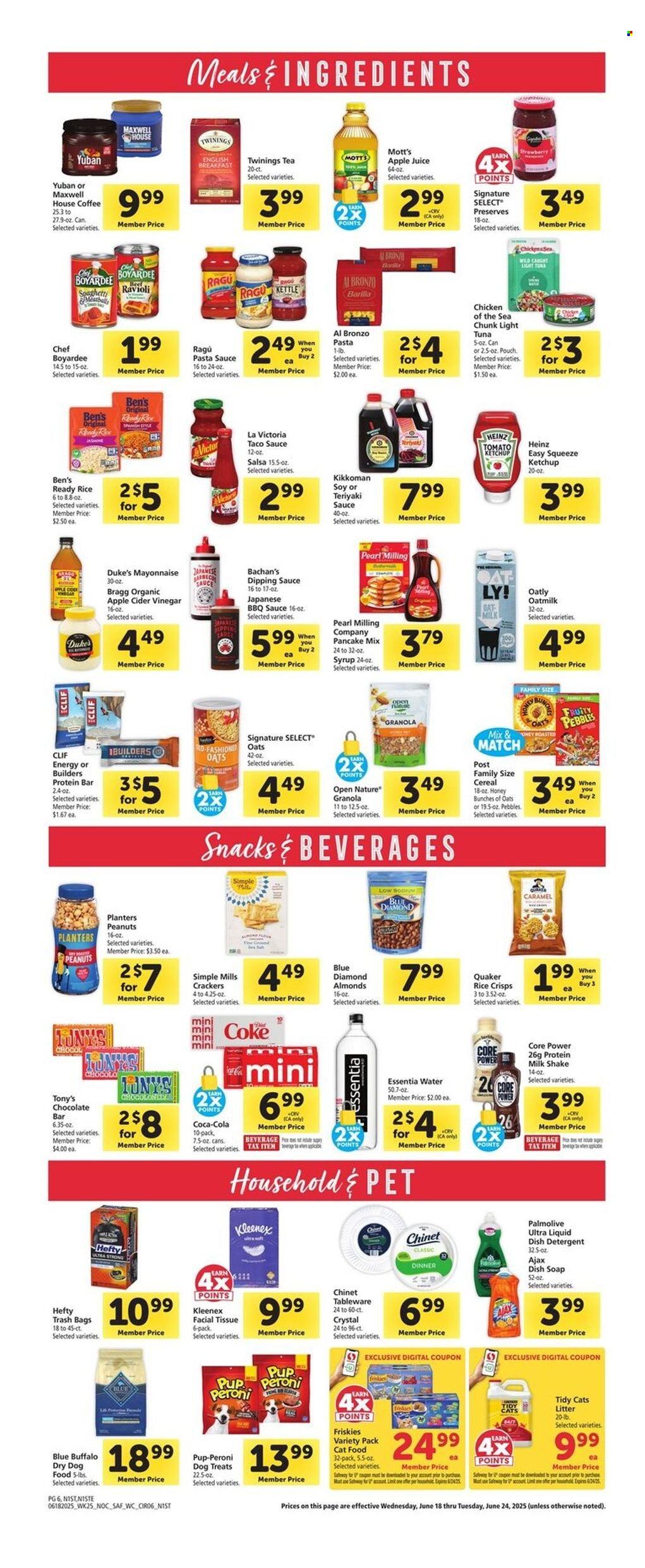 Safeway ad - 06/18/2025 - 06/24/2025. Page 6