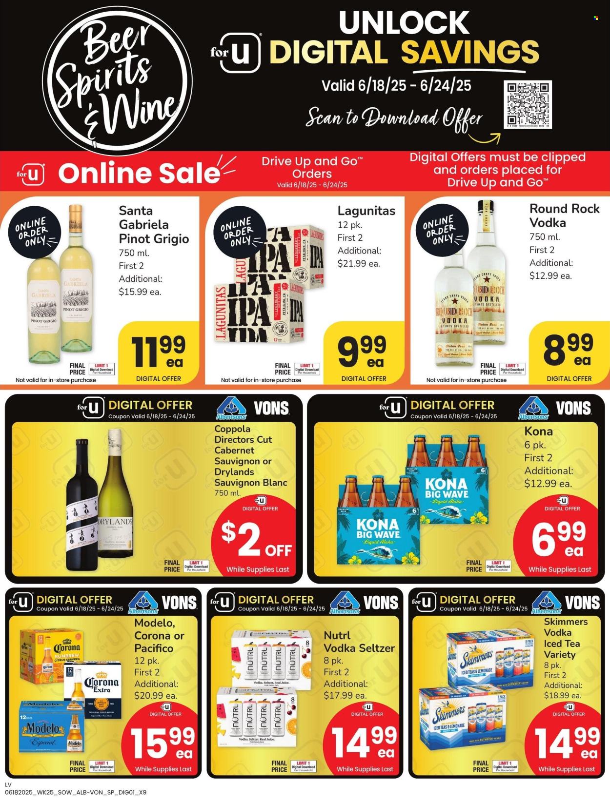 Albertsons ad - 06/18/2025 - 06/24/2025. Page 4
