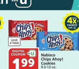 Nabisco Chips Ahoy! Cookies - 9.5-13 oz. Selected varieties Member Price: $4.49