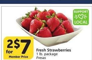 Fresh Strawberries - 1 lb. package