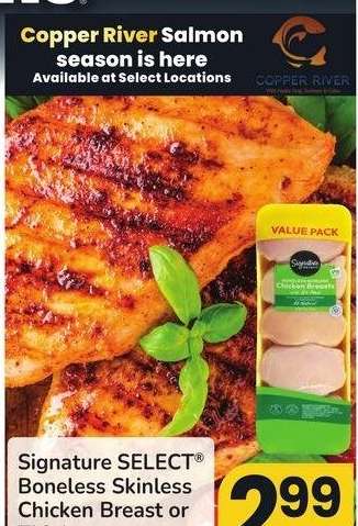 Signature SELECT® Boneless Skinless Chicken Breast or Thighs - Value Pack