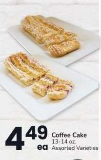 Coffee Cake - 13-14 oz. Assorted Varieties