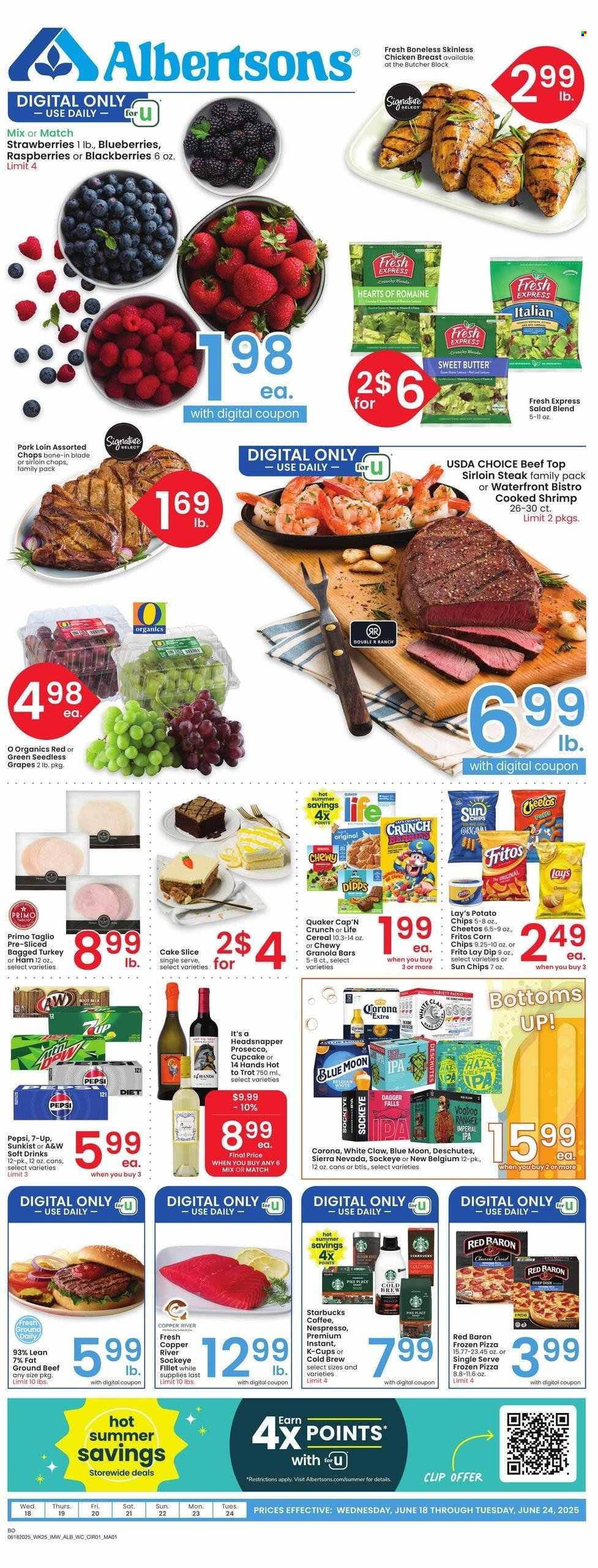 Albertsons ad - 06/18/2025 - 06/24/2025. Page 1