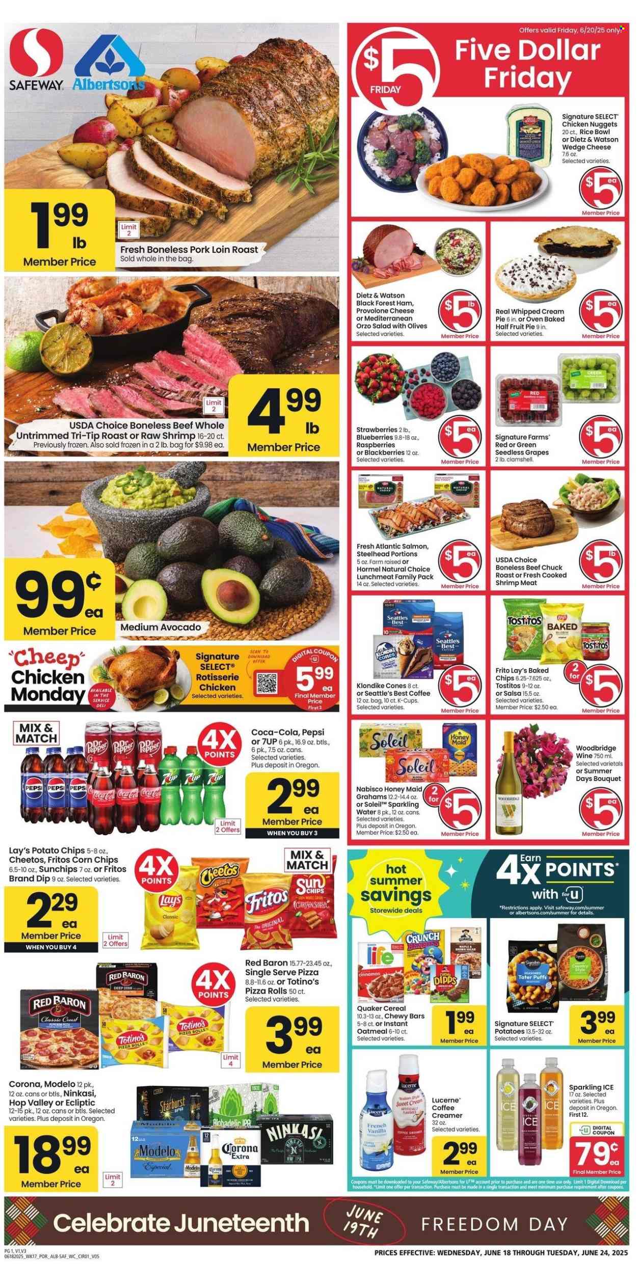Albertsons ad - 06/18/2025 - 06/24/2025. Page 1