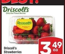 Driscoll's Strawberries - 1 lb. Package