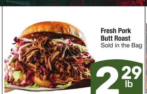Fresh Pork Butt Roast - Sold in the Bag