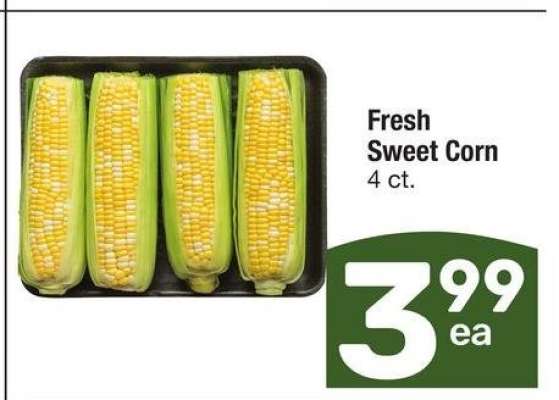 Fresh Sweet Corn - 4 ct