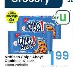 Nabisco Chips Ahoy! Cookies - 9.5-13 oz., select varieties