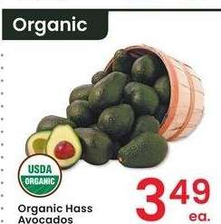 Organic Hass Avocados