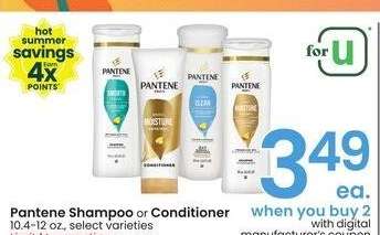 Pantene Shampoo or Conditioner - 10.4-12 oz., select varieties