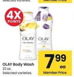 Olay Body Wash* - 22 oz. Selected varieties.