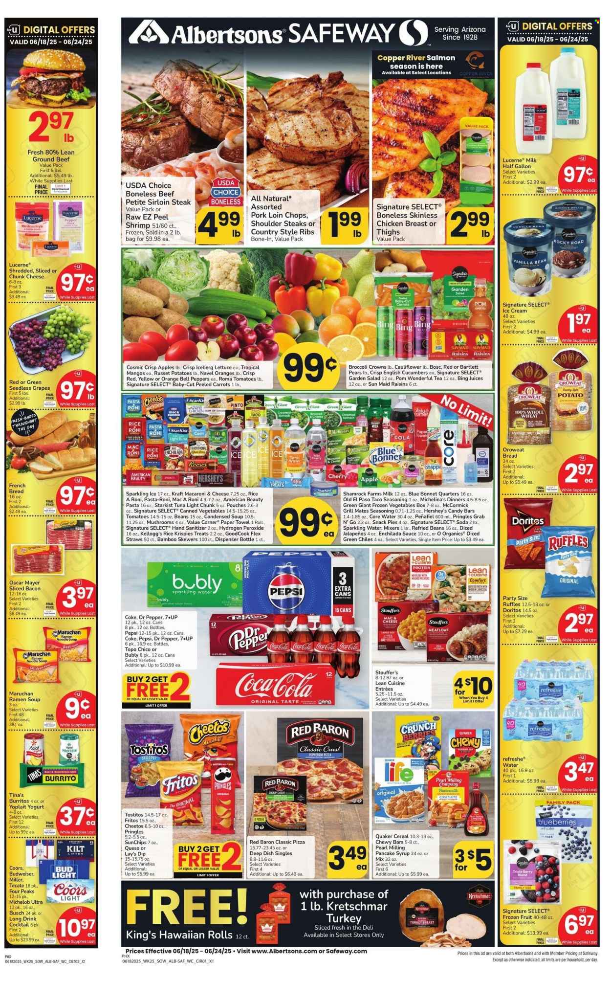 Albertsons ad - 06/18/2025 - 06/24/2025. Page 1