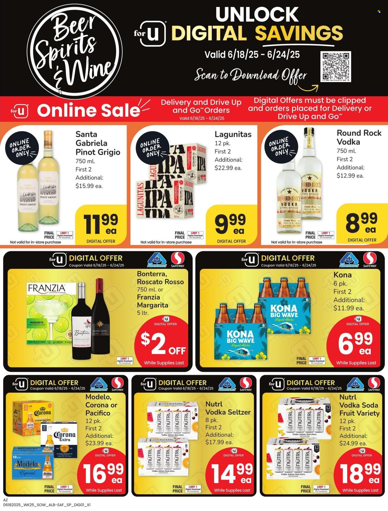 Albertsons ad - 06/18/2025 - 06/24/2025. Page 4