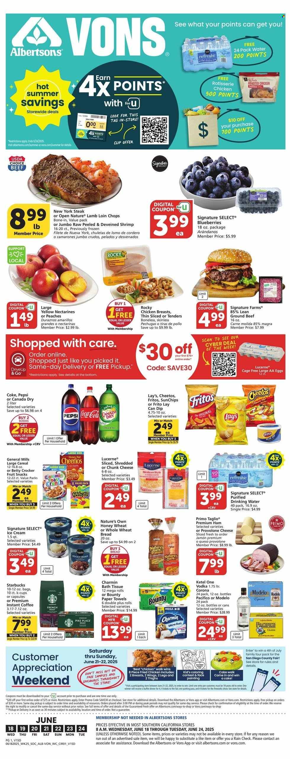 Albertsons ad - 06/18/2025 - 06/24/2025. Page 1