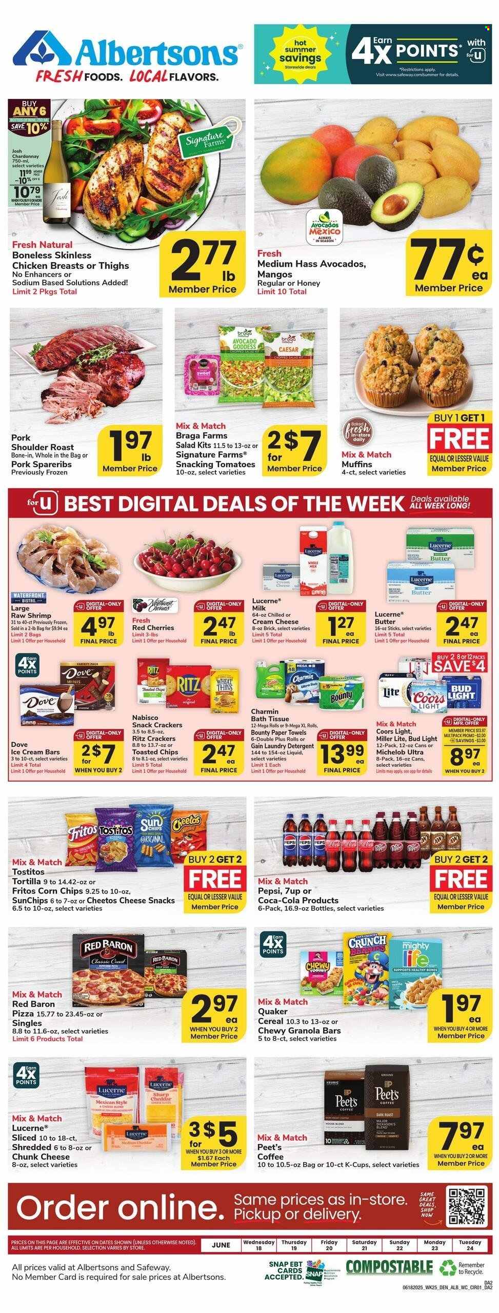 Albertsons ad - 06/18/2025 - 06/24/2025. Page 1