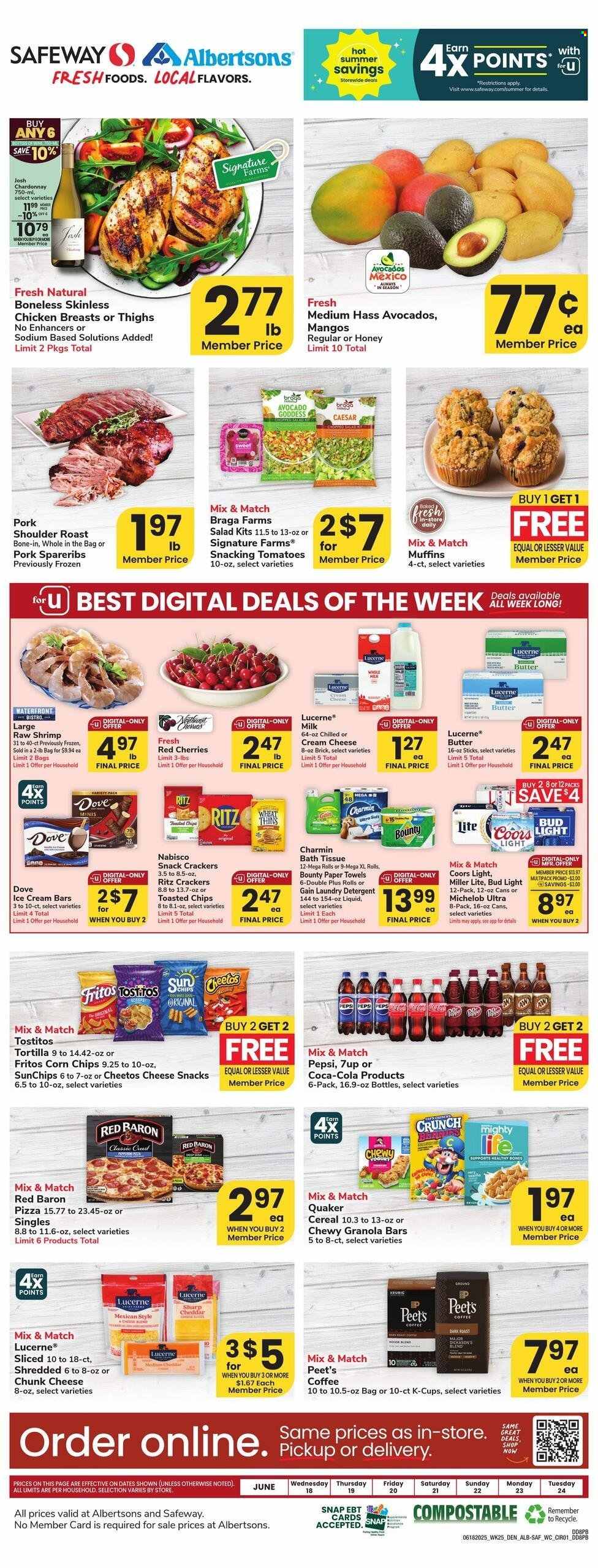 Albertsons ad - 06/18/2025 - 06/24/2025. Page 1