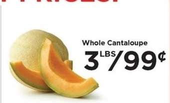Whole Cantaloupe