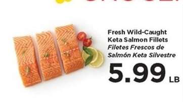 Fresh Wild-Caught Keta Salmon Fillets