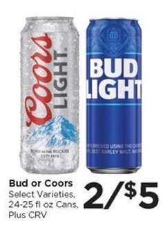 Bud or Coors