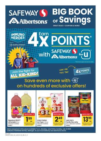Albertsons Flyer - 06/16/2025 - 07/13/2025.
