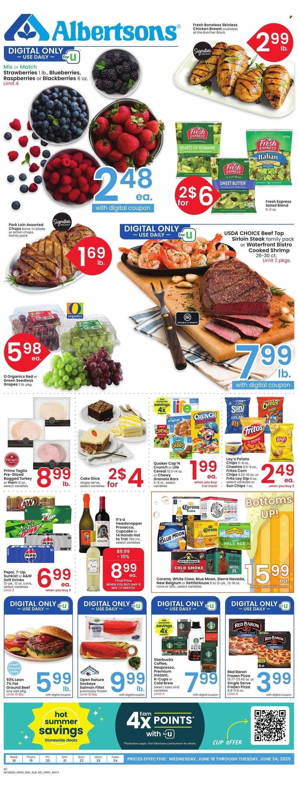 Albertsons ad - 06/18/2025 - 06/24/2025. Page 1