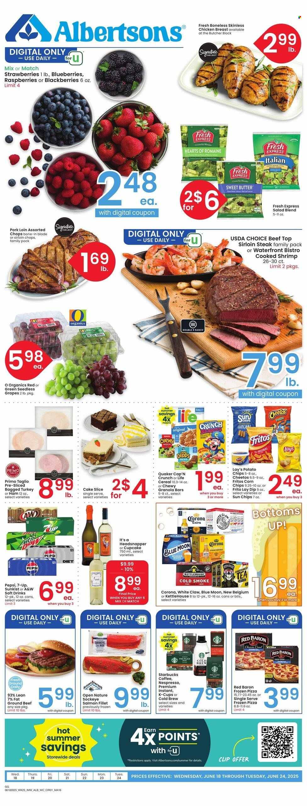 Albertsons ad - 06/18/2025 - 06/24/2025. Page 1