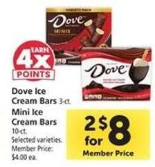 Dove Ice Cream Bars