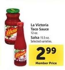 La Victoria Taco Sauce