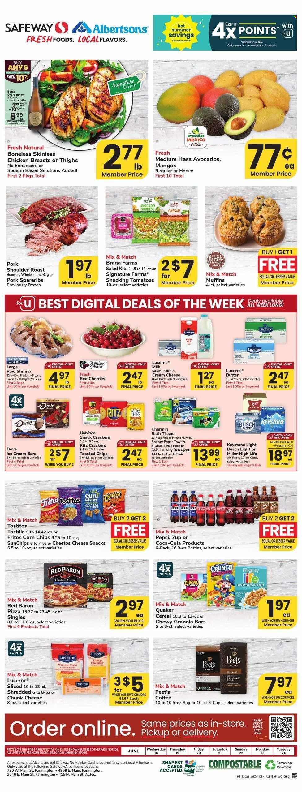 Albertsons ad - 06/18/2025 - 06/24/2025. Page 1