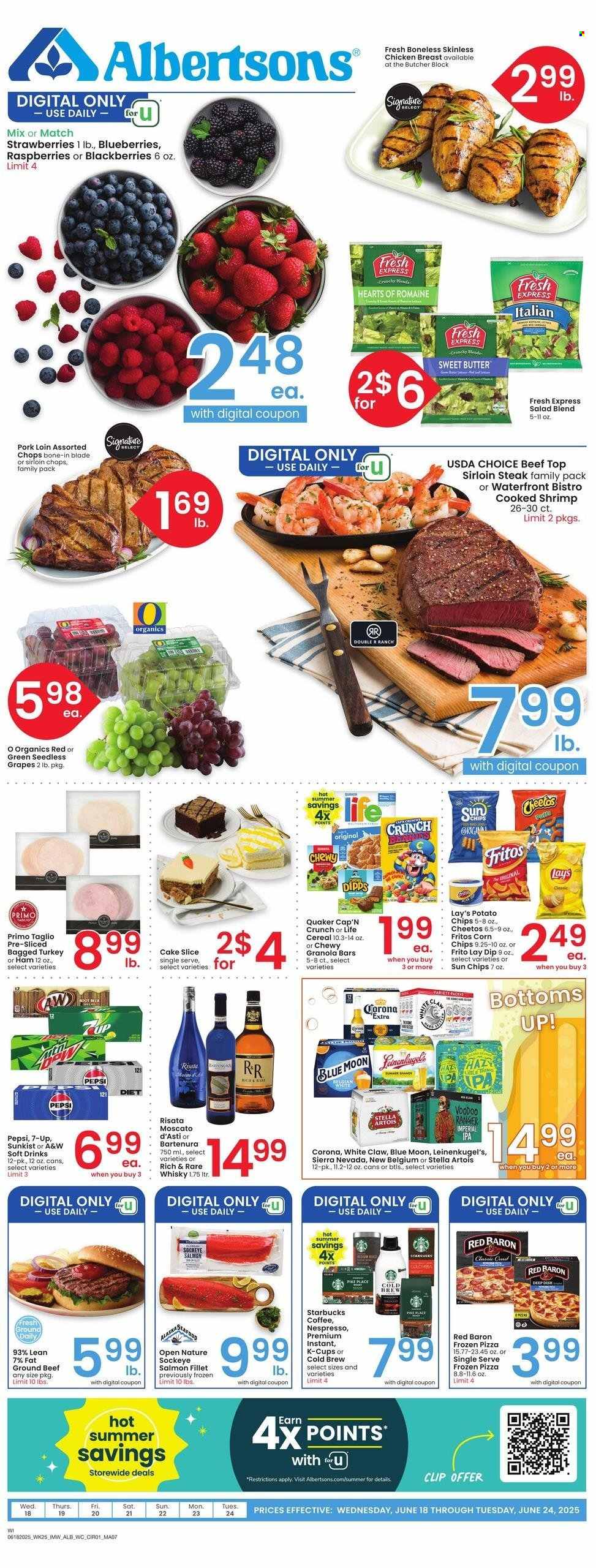 Albertsons ad - 06/18/2025 - 06/24/2025. Page 1