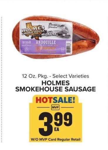 Holmes Smokehouse Sausage