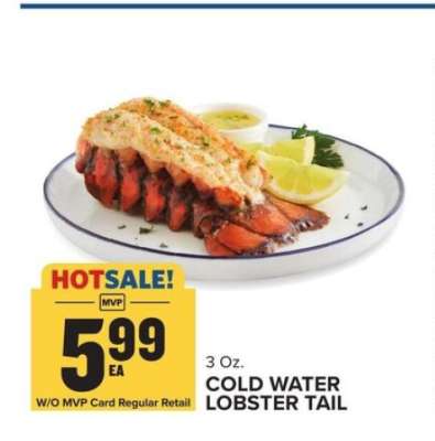 Cold Water Lobster Tail
