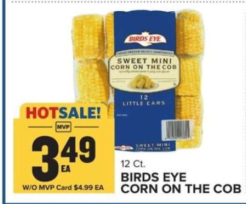 Birds Eye Corn on the Cob
