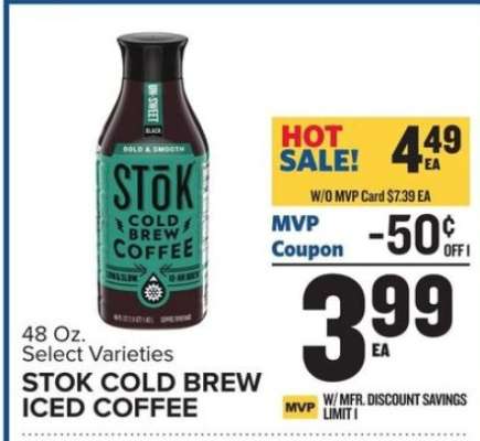 STōK Cold Brew Iced Coffee