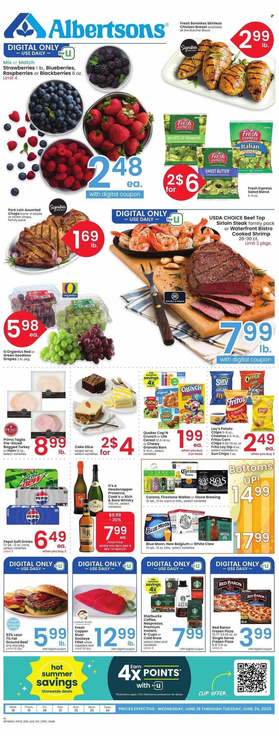 Albertsons ad - 06/18/2025 - 06/24/2025. Page 1