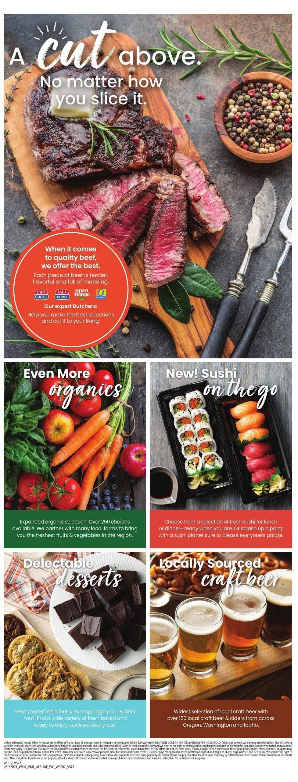 Albertsons ad - 06/18/2025 - 06/24/2025. Page 2